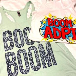 2 Pc BUNDLE: ADPI Sorority Tank Tops